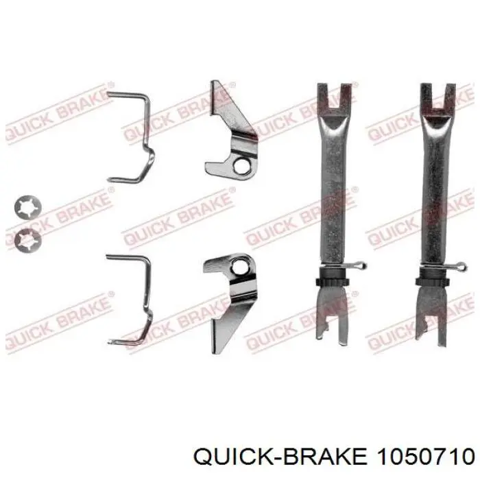 Kit de montagem das sapatas traseiras de tambor Quick Brake 1050710 preço, a partir de 9,66 USD