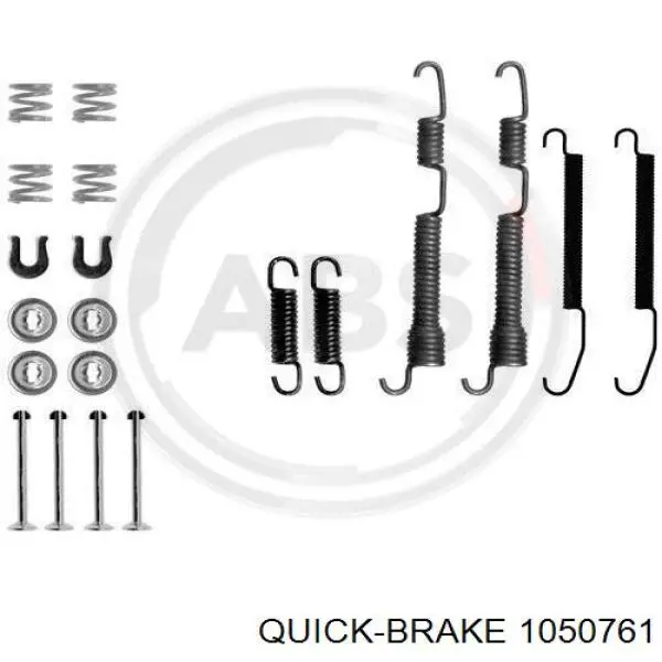 Kit de montagem das sapatas traseiras de tambor para Mitsubishi Colt III C5A