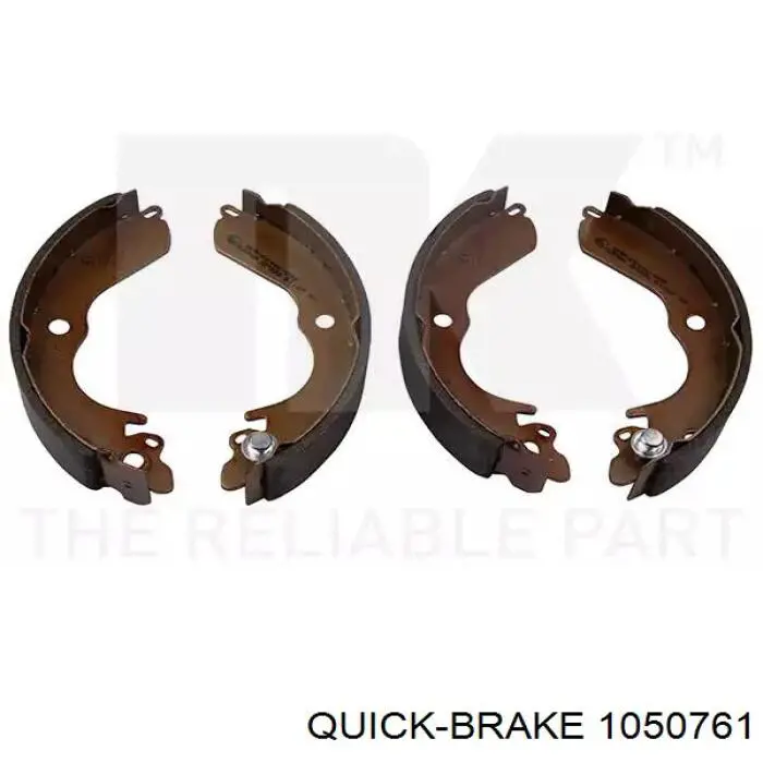  Kit de montagem das sapatas traseiras de tambor Mitsubishi Colt III hatchback (C5A) (1986 - 1992) III