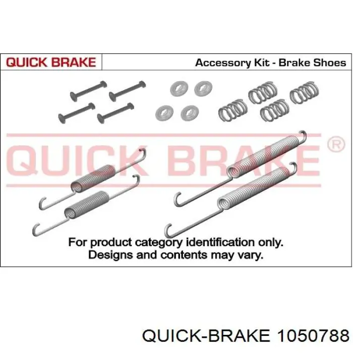 Kit de montagem das sapatas traseiras de tambor Quick Brake 1050788 preço, a partir de 11,94 USD