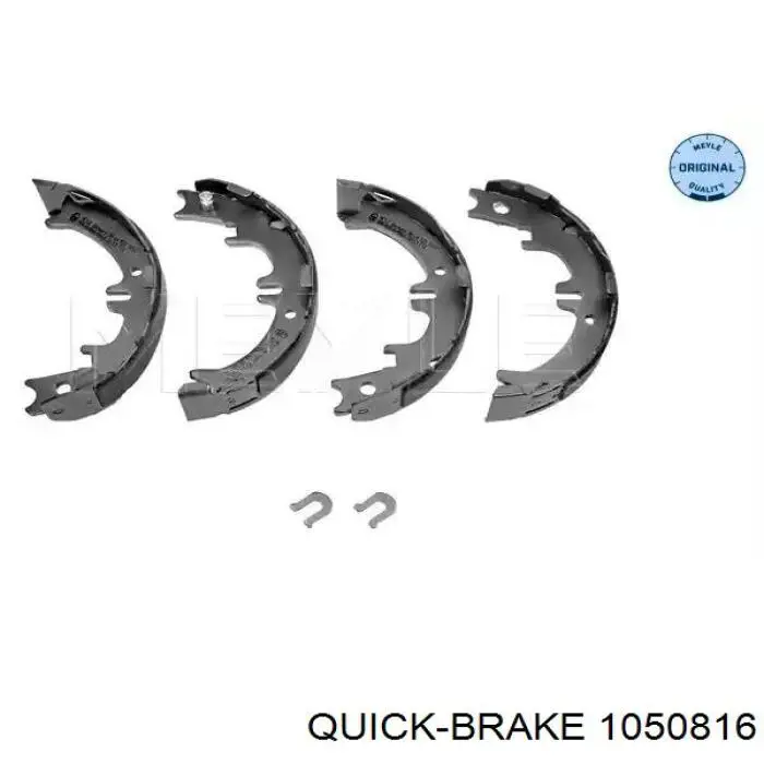 Compre 1050816 Quick Brake Kit de montagem das sapatas traseiras de tambor