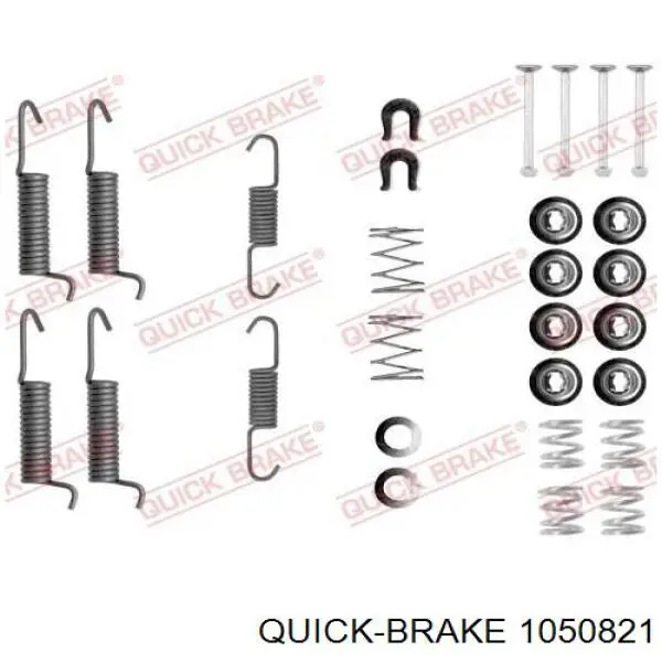 Kit de montagem das sapatas traseiras de tambor Quick Brake 1050821 preço, a partir de 11,70 USD