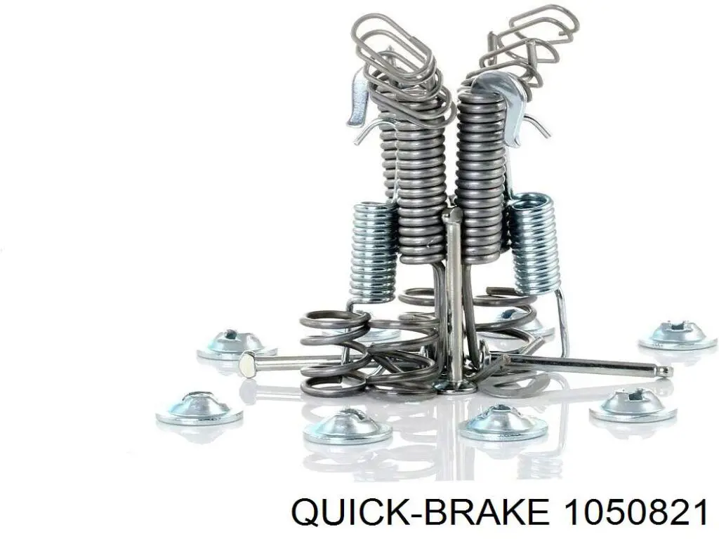Compre 1050821 Quick Brake Kit de montagem das sapatas traseiras de tambor