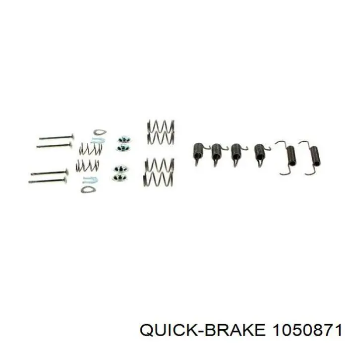 Compre 1050871 Quick Brake Kit de reparação dos freios traseiros