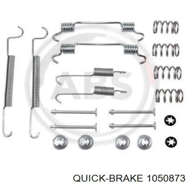 1050873 Quick Brake Kit de reparação dos freios traseiros