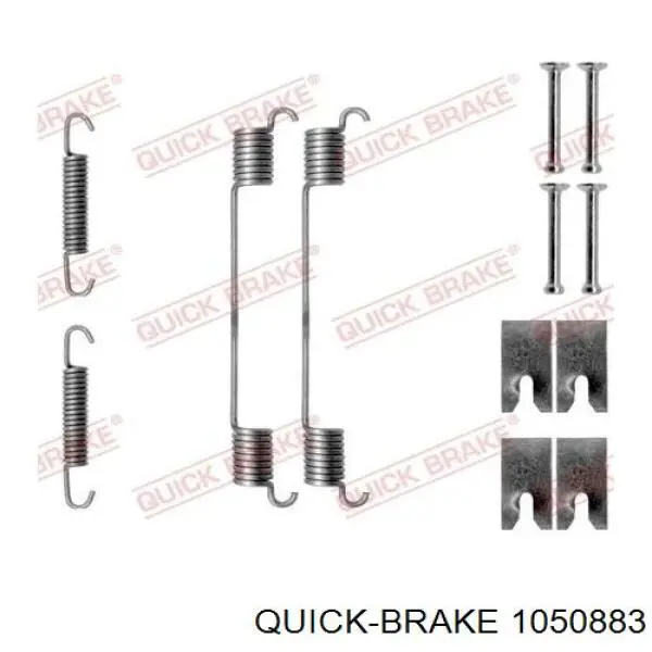 Compre 1050883 Quick Brake Kit de reparação dos freios traseiros