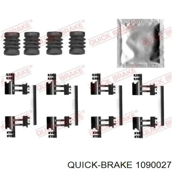1090027 Quick Brake Kit de reparação das sapatas do freio
