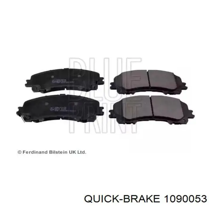 Compre 1090053 Quick Brake Kit de molas de fixação de sapatas de disco dianteiras