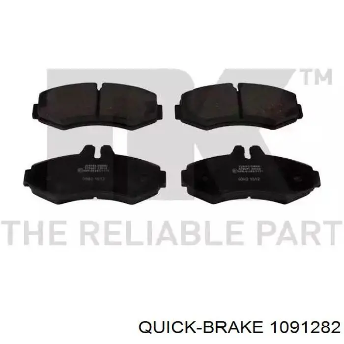Compre 1091282 Quick Brake Kit de molas de fixação de sapatas de disco dianteiras