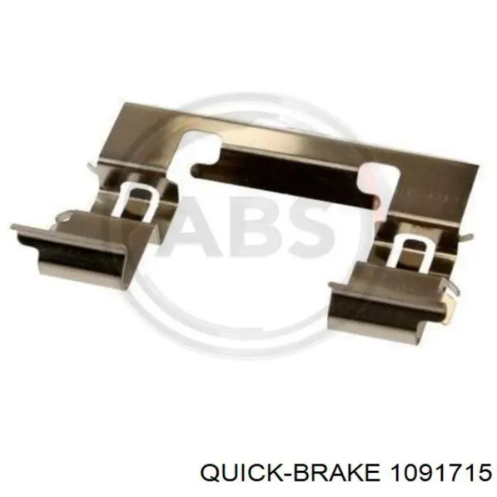 Kit de molas de fixação de sapatas de disco dianteiras Quick Brake 1091715 preço, a partir de 11,19 USD