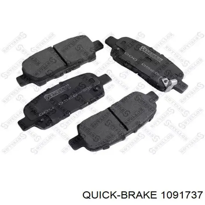 Compre 1091737 Quick Brake Kit de molas de fixação de sapatas de disco traseiras