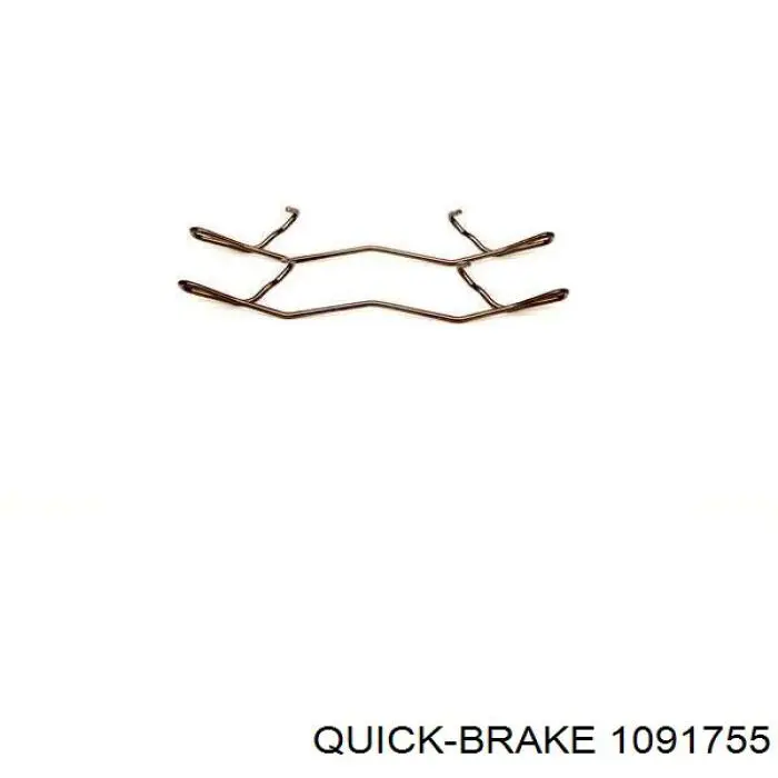 Kit de molas de fixação de sapatas de disco traseiras Quick Brake 1091755 preço, a partir de 5,37 USD
