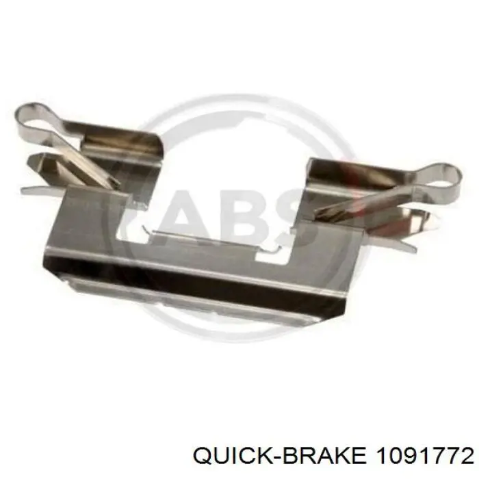 D0YN3329Z Mazda Kit de molas de fixação de sapatas de disco dianteiras
