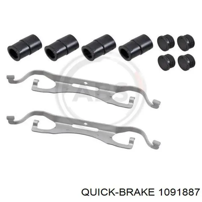 Kit de molas de fixação de sapatas de disco dianteiras TRW PFK761 preço, a partir de 21,71 USD
