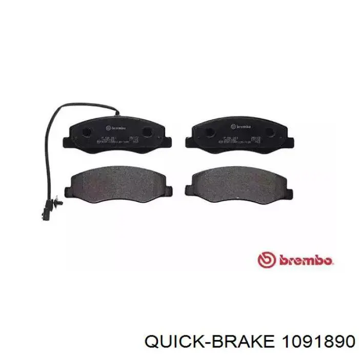 Kit de molas de fixação de sapatas de disco traseiras Quick Brake 1091890 preço, a partir de 22,24 USD