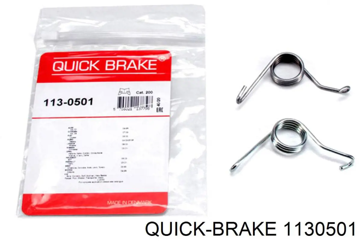 Fechadura de mola de suporte Quick Brake 1130501 preço, a partir de 7,29 USD
