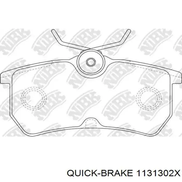 Compre 1131302X Quick Brake Kit de reparação de suporte do freio traseiro
