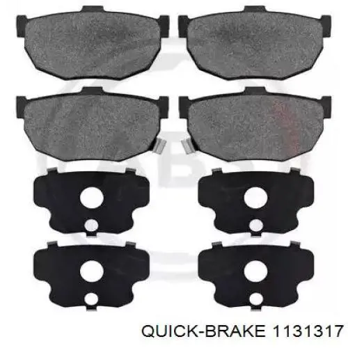 Compre 1131317 Quick Brake Kit de reparação de suporte do freio dianteiro