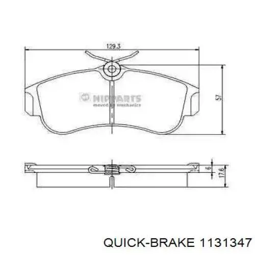 Kit de reparação de suporte do freio dianteiro Quick Brake 1131347 preço, a partir de 8,26 USD