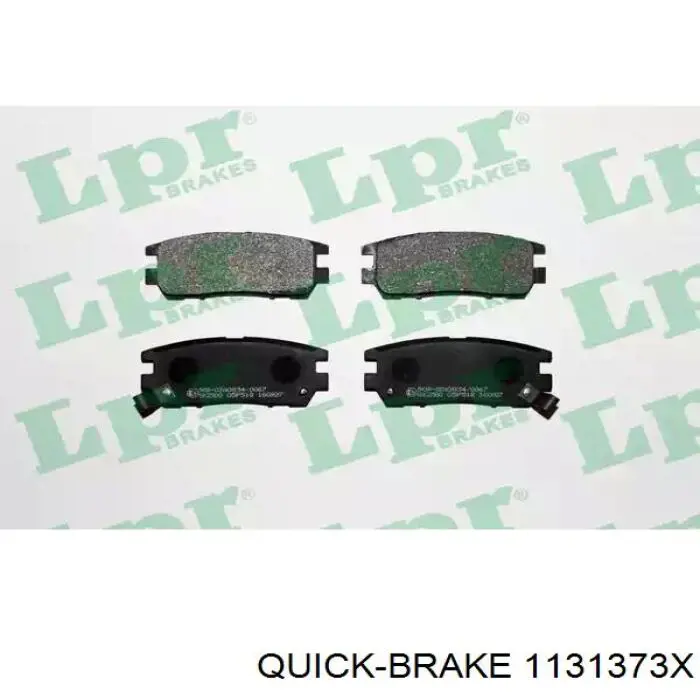 Compre 1131373X Quick Brake Guia de suporte traseiro