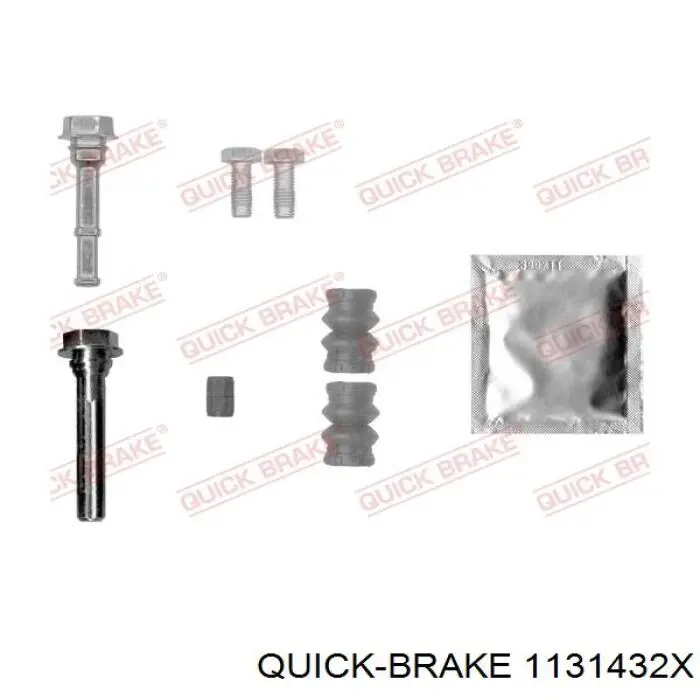 1131432X Quick Brake Kit de reparação de suporte do freio dianteiro