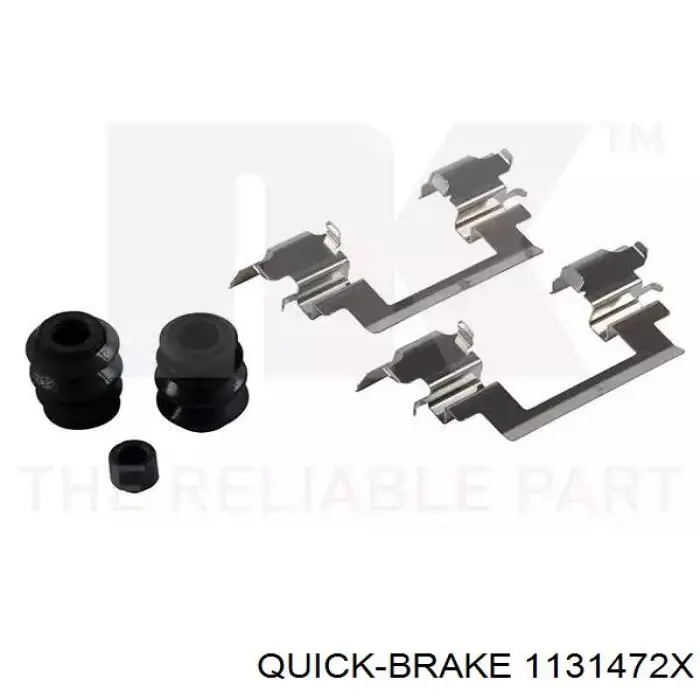 Compre 1131472X Quick Brake Guia de suporte dianteiro