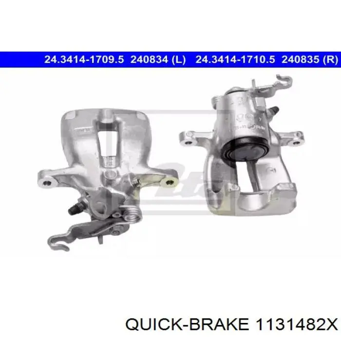 Compre 1131482X Quick Brake Kit de reparação de suporte do freio traseiro