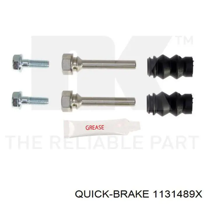 1131489X Quick Brake Parafuso do freio de suporte