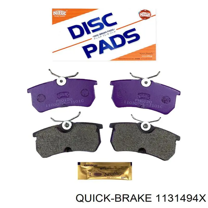 Guia de suporte dianteiro Quick Brake 1131494X preço, a partir de 11,01 USD