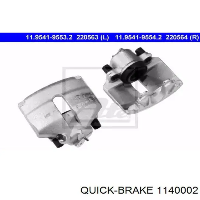 Kit de reparação de suporte do freio dianteiro Quick Brake 1140002 preço, a partir de 10,02 USD