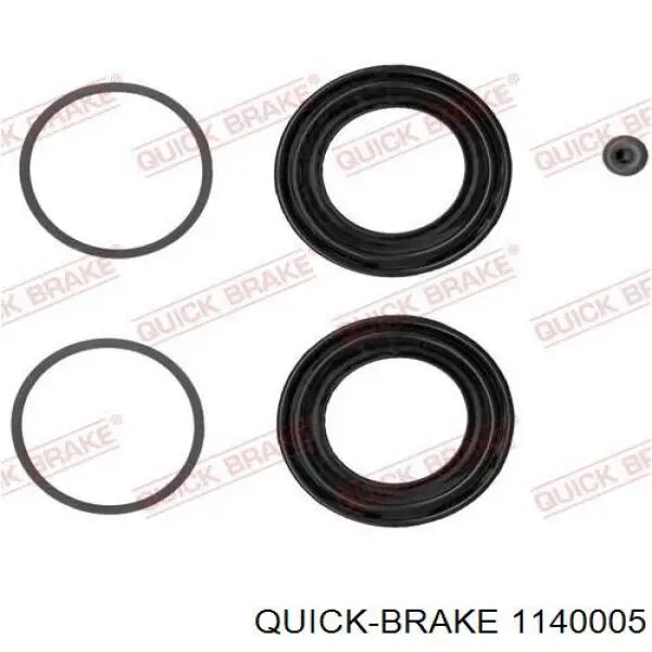 1140005 Quick Brake Kit de reparação de suporte do freio dianteiro