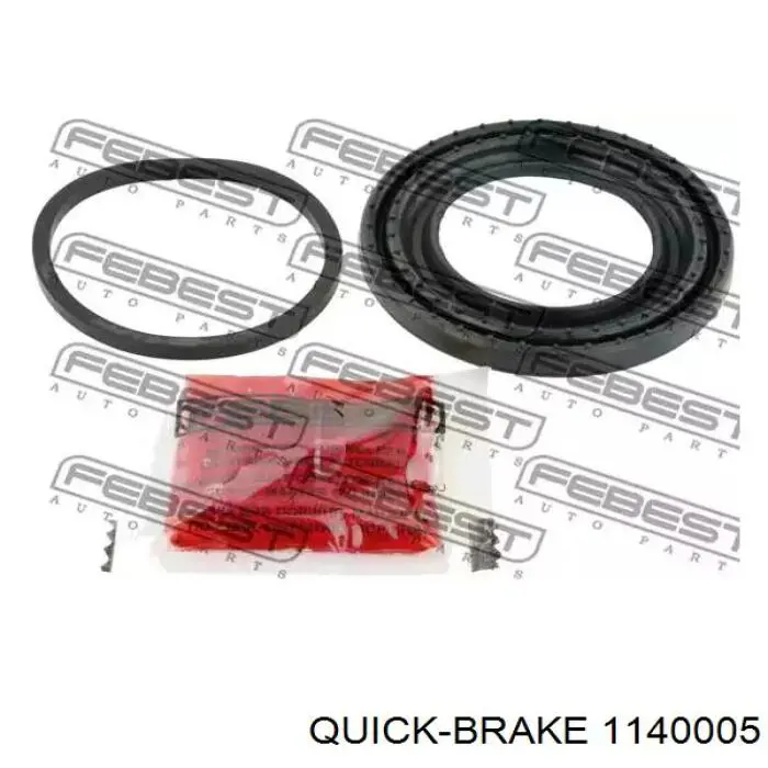 Compre 1140005 Quick Brake Kit de reparação de suporte do freio dianteiro