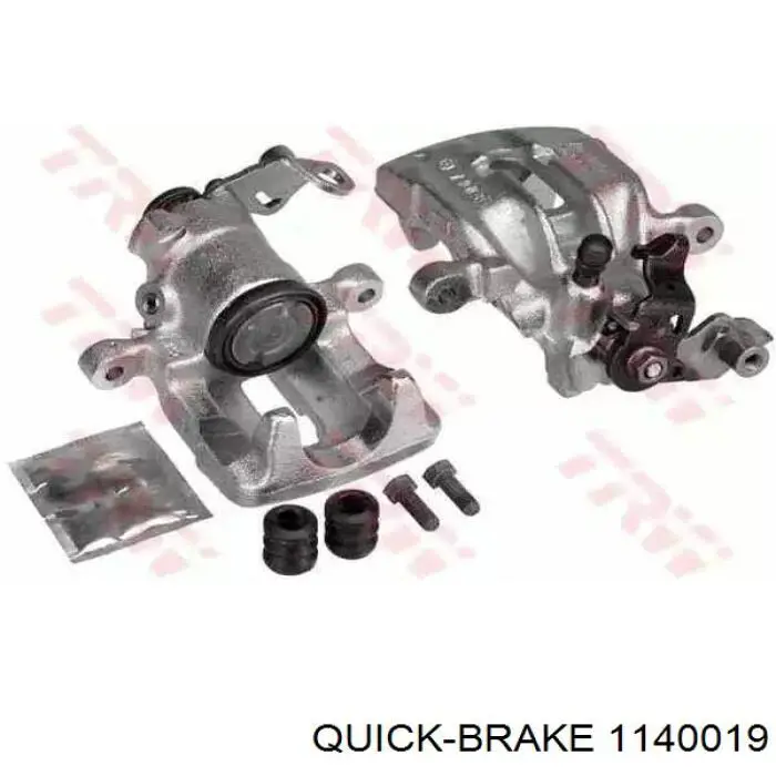Compre 1140019 Quick Brake Kit de reparação de suporte do freio traseiro
