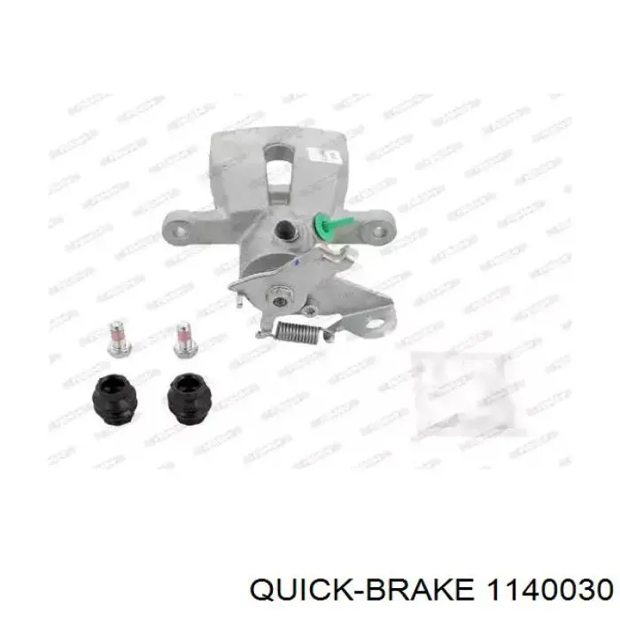 1140030 Quick Brake Kit de reparação de suporte do freio traseiro