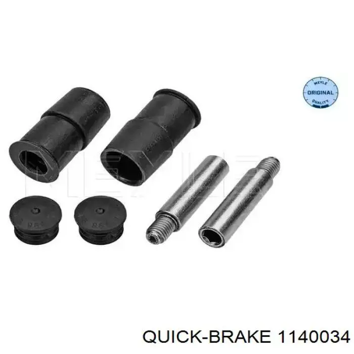1140034 Quick Brake Kit de reparação de suporte do freio traseiro