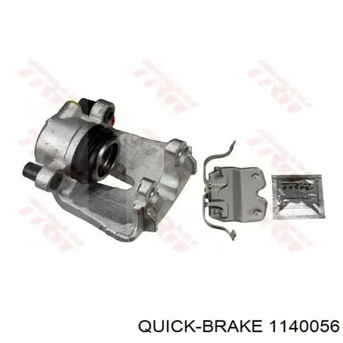 1140056 Quick Brake Kit de reparação de suporte do freio dianteiro