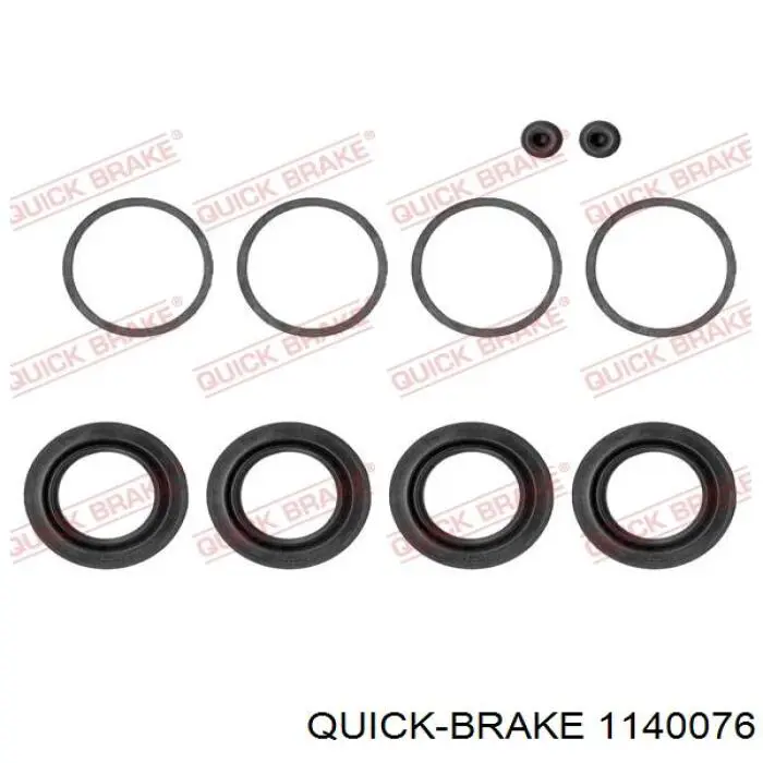 1140076 Quick Brake Kit de reparação de suporte do freio dianteiro