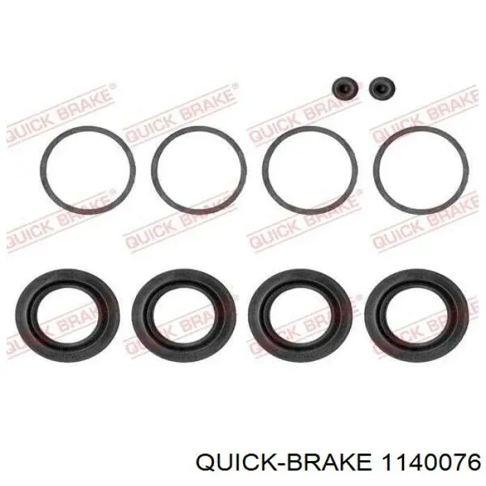 Compre 1140076 Quick Brake Kit de reparação de suporte do freio dianteiro