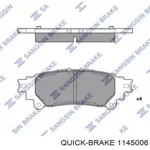 Kit de reparação de suporte do freio traseiro Quick Brake 1145006 preço, a partir de 22,25 USD