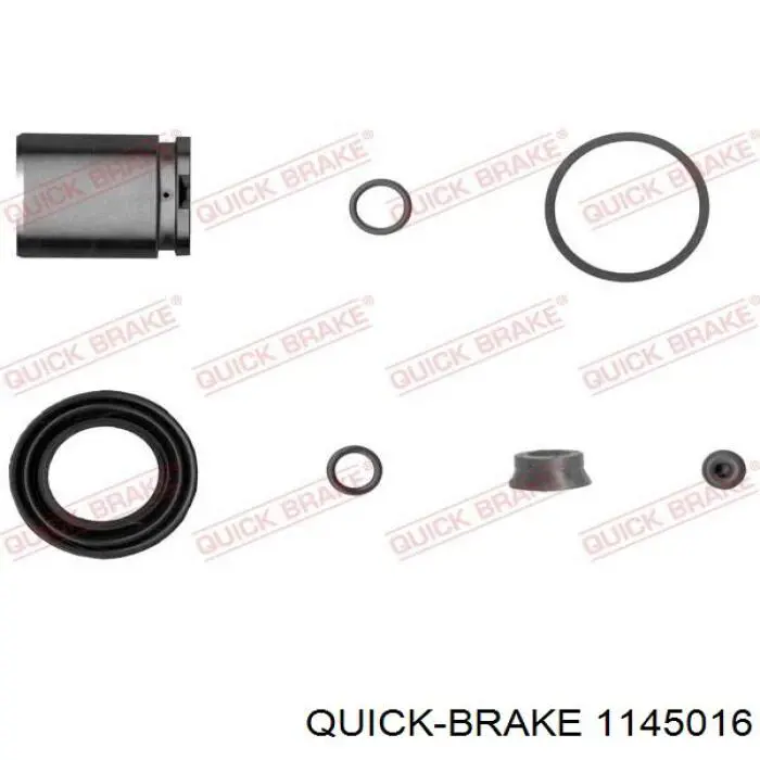 1145016 Quick Brake Kit de reparação de suporte do freio traseiro