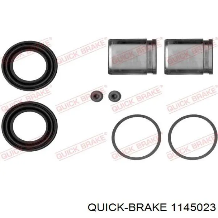 1145023 Quick Brake Kit de reparação de suporte do freio dianteiro