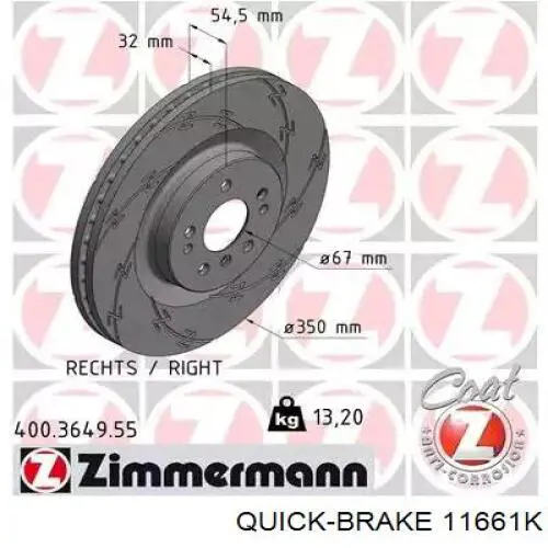 Parafuso do freio de disco Quick Brake 11661K preço, a partir de 2,08 USD