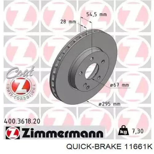 Parafuso do freio de disco Quick Brake 11661K preço, a partir de 2,72 USD