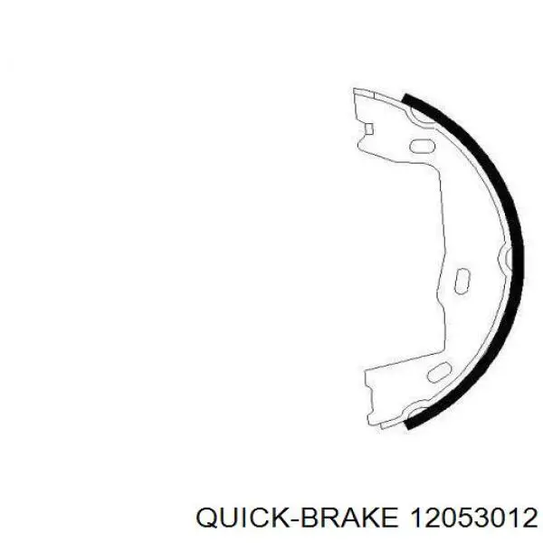 12053012 Quick Brake Regulador do freio de tambor traseiro