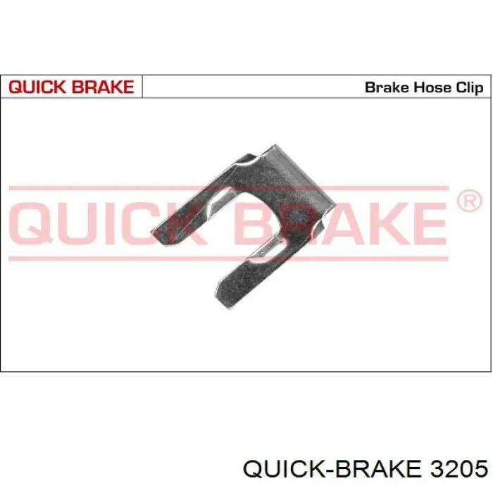 MW02343635A Hyundai/Kia Braçadeira de fixação do freio de mangueira