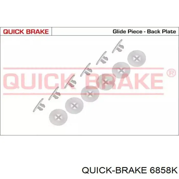 Kit de montagem das sapatas traseiras de tambor Quick Brake 6858K preço, a partir de 1,68 USD