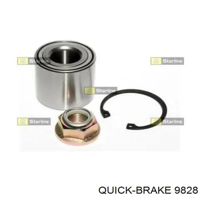 Tampão de cubo Quick Brake 9828 preço, a partir de 5,55 USD