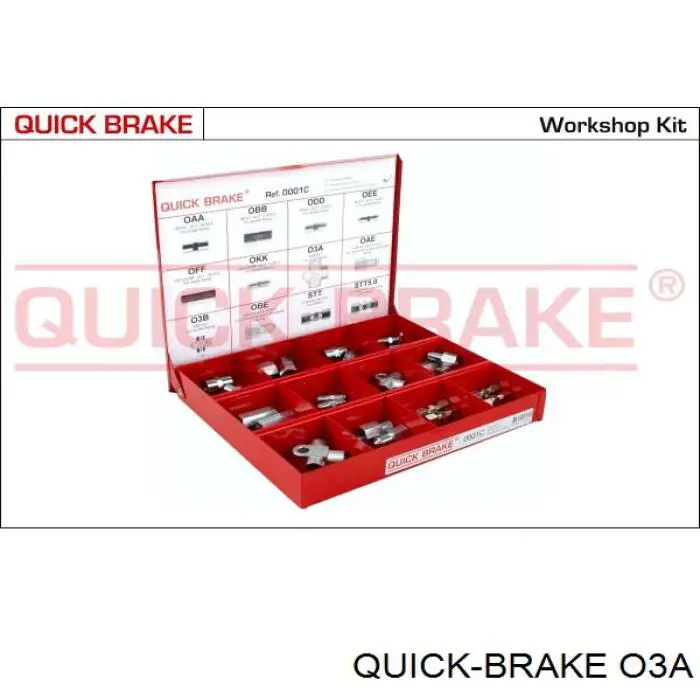 União em T de tubos de freio Quick Brake O3A preço, a partir de 17,48 USD