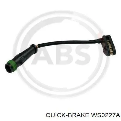 WS0227A Quick Brake Sensor dianteiro de desgaste das sapatas do freio