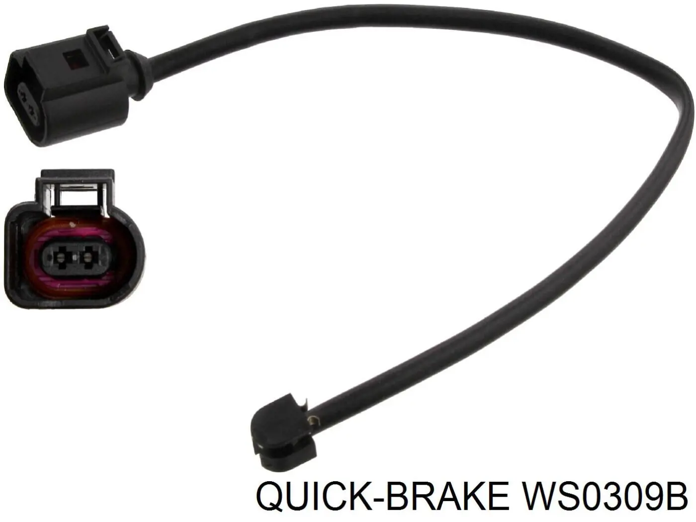 Sensor dianteiro de desgaste das sapatas do freio Quick Brake WS0309B preço, a partir de 6,21 USD